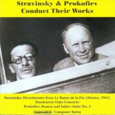 Igor Stravinsky - Stravinsky &amp; Prokofiev Conduct Their (CD)