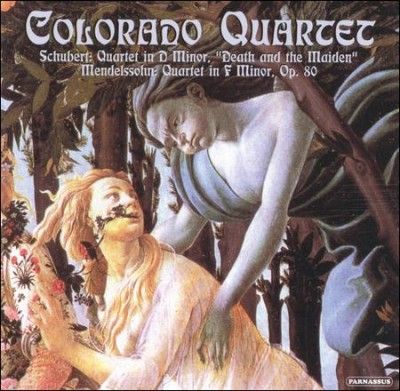 Colorado Quartet - Schubert &amp; Mendelssohn String Quartet (CD)