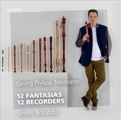 Georg Philipp Telemann: 12 Fantasias/12 Recorders (CD / Album)