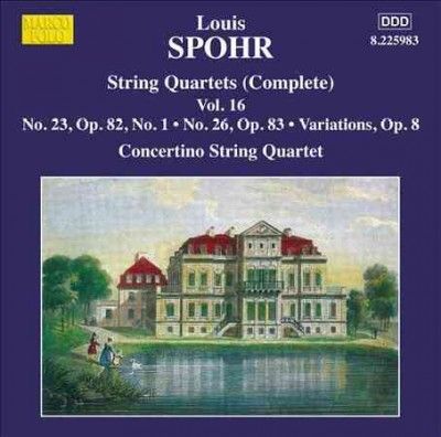 Moscow Concertino Qu - Spohr: String Quartets Vol 16 (CD)