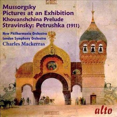 Mussorgsky: Pictures at an Exhibition/Stravinsky: Petrushka (CD / Album)