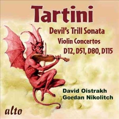 Tartini: The Devil's Trill &amp; Violin Concertos, D12, D51, D80,... (CD / Album)