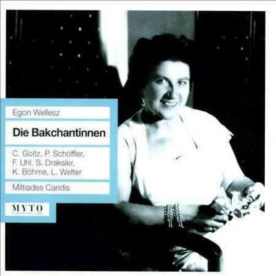 Paul Schoffler - Wellesz: Die Bakchantinnen (CD)