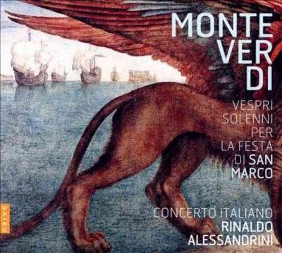 Concerto Italiano - Monteverdi: Vespri Solenni Per La Fest (CD)