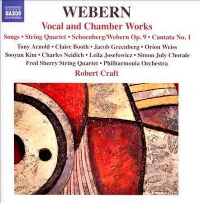 Robert Craft - Webern: Vocal &amp; Chamber Works (CD)