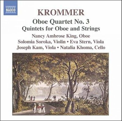 Krommer: Oboe Quartet No. 3/Quintets for Oboe and Strings (CD / Album)