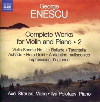 Axel Strauss - Enescu: Complete Works For Violin V2 (CD)
