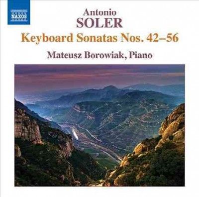 Mateusz Borowiak - Soler: Keyboard Sons Vol 4 Nos 42 - 56 (CD)