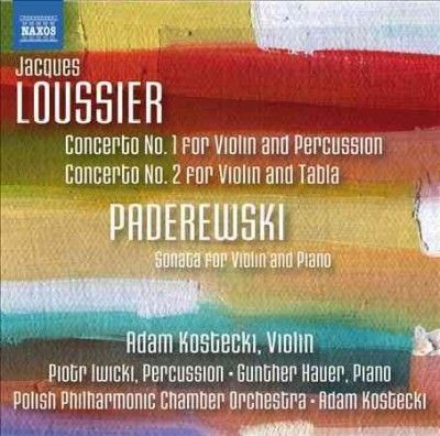 Adam Kostecki - Loussier/paderewski: Violin Ctos/son (CD)