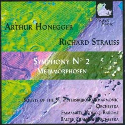 Soloists Of The St. - Honegger/strauss: Sym No 2/metamorphos (CD)