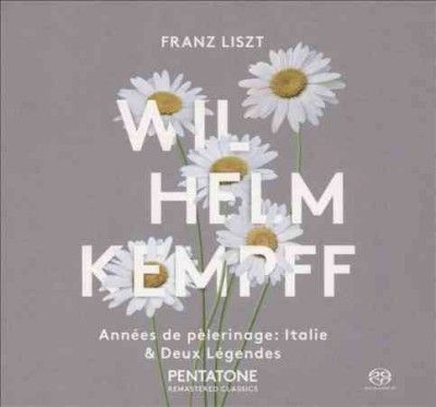 Wilhelm Kempff - Liszt: Annees De Pelerinage Italie/deu (CD)