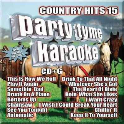 Various - Party Tyme Karaoke: Country Hits 15 (CD)