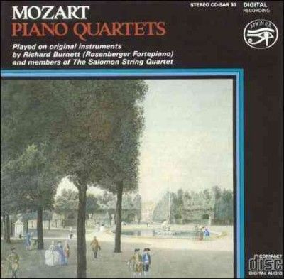 Mozart: Piano Quartets (CD / Album)