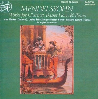 Works for Clarinet and Piano (Burnett, Hacker) (CD / Album)