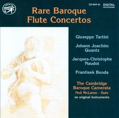 Rare Baroque Flute Concertos (CD / Album)