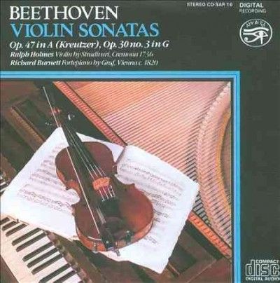 Violin Sonatas Opp. 47 &amp; 30 No. 3 (Holmes, Burnett) (CD / Album)