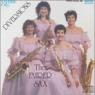 Diversions with The Fairer Sax (CD / Album)