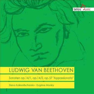 Ele Kolesnitschenko - Beethoven: Son E Major Op 14/1/son G M (CD)