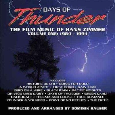 Hans Zimmer - Days Of Thunder: Film Music Of Hans Zi (CD)