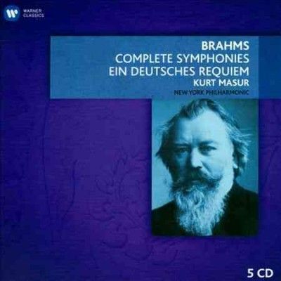 Kurt Masur - Brahms: Complete Syms/ein Deutsches Re (CD)