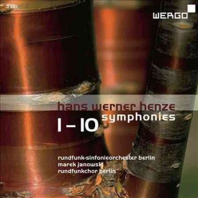 Hans Werner Henze: Symphonies 1-10 (CD / Box Set)