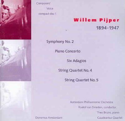 Rotterdam Philharmon - Pijper: Symphony No 2/piano Concerto/s (CD)