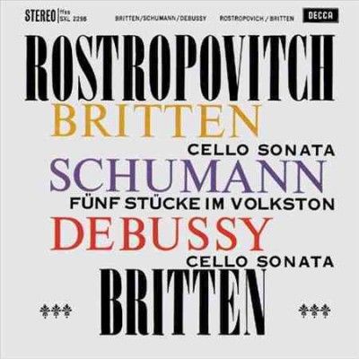 Mstisl Rostropovich - Britten: Sonata In C For Cello And Pia (Vinyl)