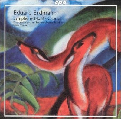 Brandenburgisches St - Erdmann: Sym No 3 Capricci Op (CD)