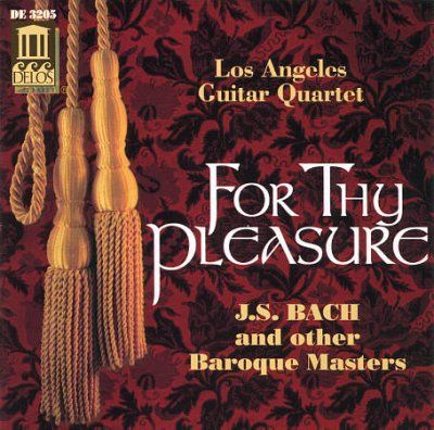 La Guitar Qt. - For Thy Pleasure (CD)