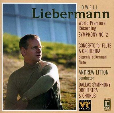 E/litton Zukerman - Liebermann: Sym. No. 2/cto. For Flute (CD)