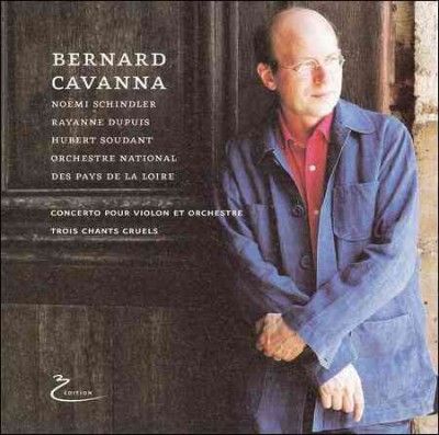 Noemi Schindler - Cavanna: Violin Concerto Trois Chants (CD)