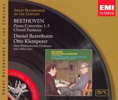 Daniel Barenboim - Beethoven: Piano Concertos 1 - 5 (CD)