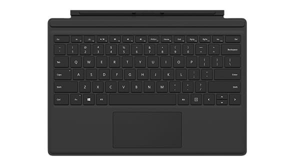 Microsoft Surface Pro 4 and 5 Type Keyboard - Black