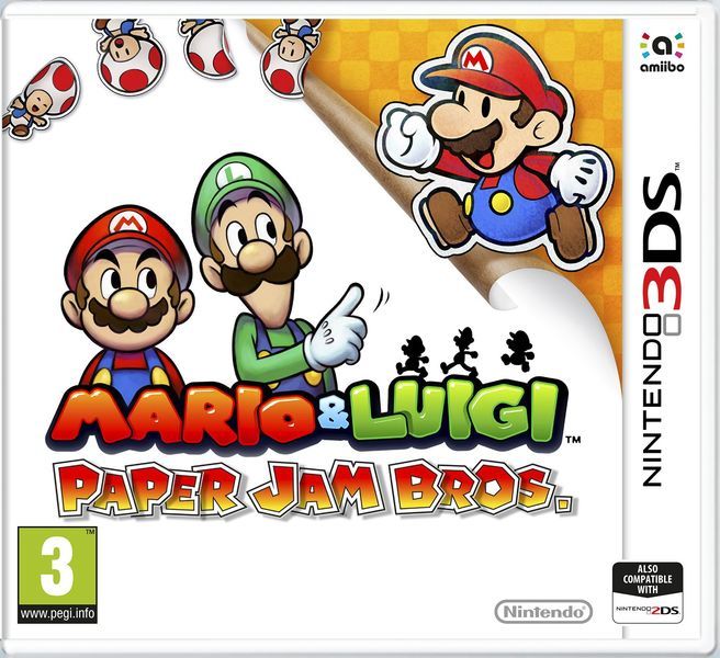 3DS Mario &amp; Luigi Paper Jam Bros. (3DS)