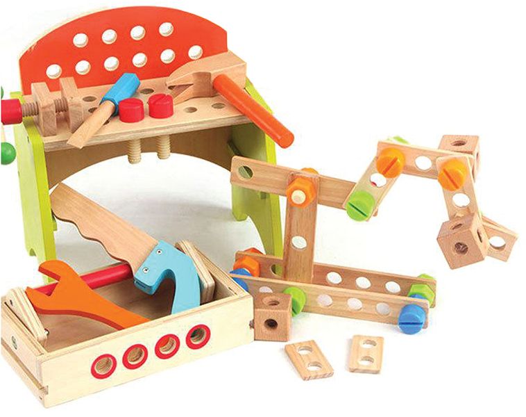 Small Wooden Tools Set