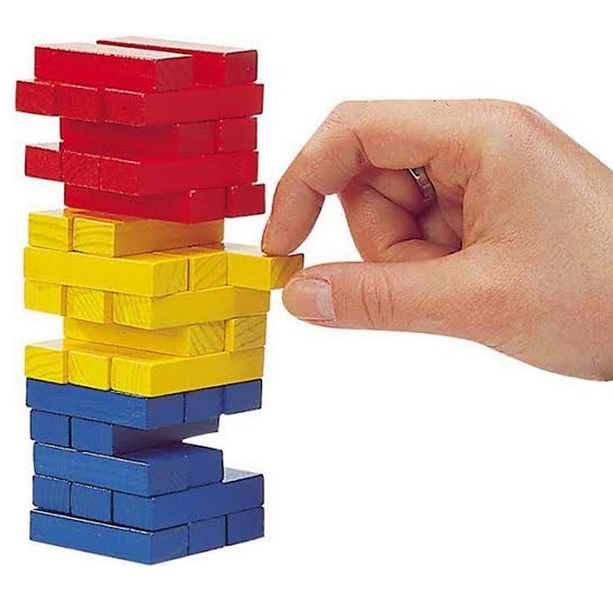 Jeronimo - Wooden Tower Game (Small) 18cm