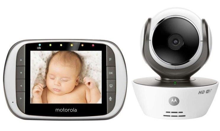 Motorola - HD Wi-Fi Video Baby Monitor