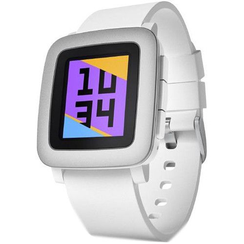 Pebble Time 38mm Smartwatch - White