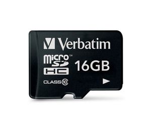 Verbatim 16GB Premium 300x Micro SD Card