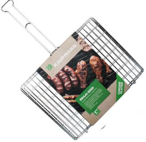 Kaufmann - Braai Grid Chrome Plated Box - Large