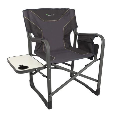 Kaufmann Chair Steel Directors Flat Frame Grey Shop Today