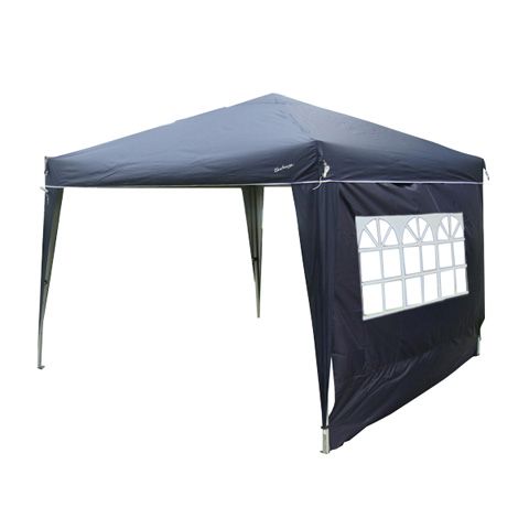 Kaufmann - Concertina Gazebo - Side Panel with Window - Blue