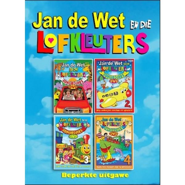 Jan De Wet En Die Lofkleuters - Lofliedjie Boxset (DVD)