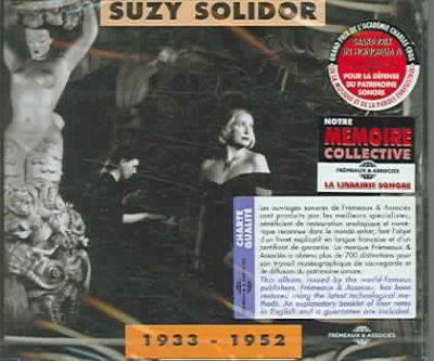 Suzy Solidor 1933 - 1952 [french Import] (CD / Album)