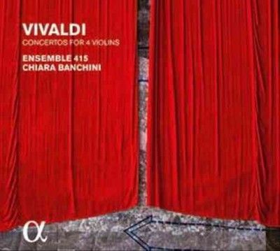 Vivaldi: Concertos for 4 Violins (CD / Album)