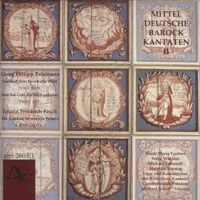 Michael Scholl - Telemann/fasch: Mittelduetsche Barockk (CD)