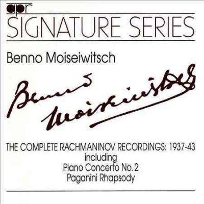 Benno Moiseiwitsch - Complete Rachmaninov Recordings: 37 - 43 (CD)
