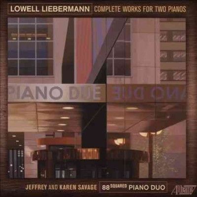 88squared Piano Duo - Liebermann: Complete Works For Two Pia (CD)