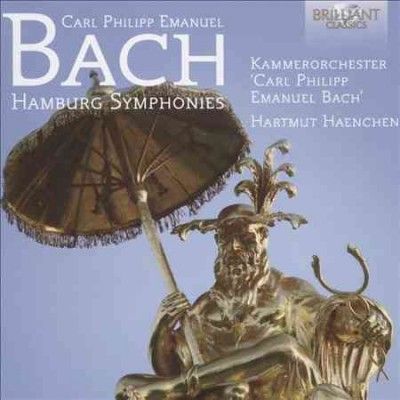 Carl Philipp E Bach - Bach: Hamburg Symphonies (CD)