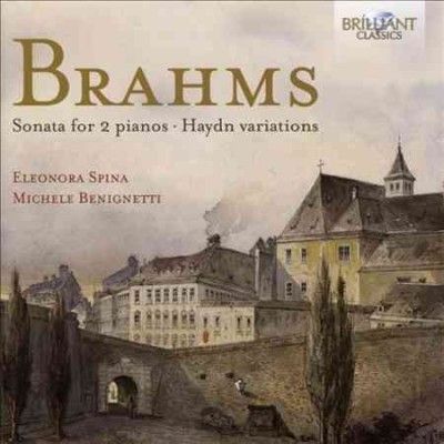 Brahms: Sonata for 2 Pianos/Haydn Variations (CD / Album)